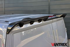 Ford Transit Custom 2024+ VanTrix Viper Rear Spoiler (Barn Door) - Gloss Black