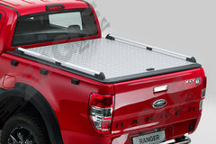Ford Ranger T6 Eagle1 Aluminium Chequered Plate Tonneau Cover