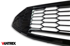 Ford Transit Custom 2024+ VanTrix Front Grille - Raptor Style - Gloss Black