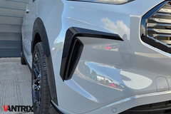 Ford Transit Custom 2024+ (EV/PHEV) VanTrix Front Canards - Gloss Black