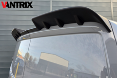 Ford Transit Custom 2024+ VanTrix Viper Rear Spoiler (Barn Door) - Matt Black