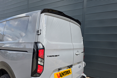 Ford Transit Custom 2024+ VanTrix Rear Spoiler (Barn Door) - Gloss Black