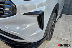 Ford Transit Custom 2024+ (EV/PHEV) VanTrix Front Canards - Gloss Black