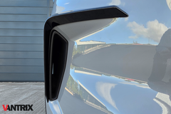 Ford Transit Custom 2024+ (EV/PHEV) VanTrix Front Canards - Gloss Black