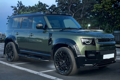 Azzuro Front Splitter in Gloss Black To Fit Land Rover Defender 2020+ (L663)