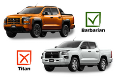 Mitsubishi L200 Barbarian 2026+ Spyder Outpost-Xtra Hardtop Canopy