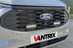 Ford Transit Custom 2024+ LED Lights for VanTrix Front Grille (Pair) - Matt Black