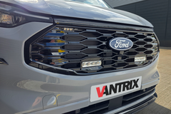 Ford Transit Custom 2024+ LED Lights for VanTrix Front Grille (Pair) - Gloss Black