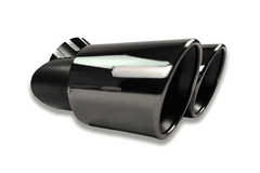 Black Exhaust Tips and Guard Mesh Plate To Fit Land Rover Defender 2020+ (L663) - Eagle 4x4