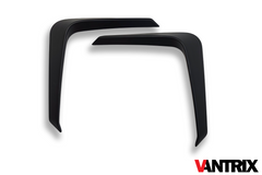 Ford Transit Custom 2024+ (EV/PHEV) VanTrix Front Canards - Matt Black