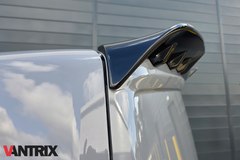 Ford Transit Custom 2024+ VanTrix Viper Rear Spoiler (Barn Door) - Gloss Black