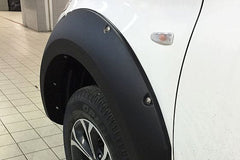 Fiat Full Back Fender Flare Wheel Arch Extensions - Rocky Style - Matte Black - Eagle 4x4