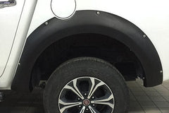 Fiat Full Back Fender Flare Wheel Arch Extensions - Rocky Style - Matte Black - Eagle 4x4