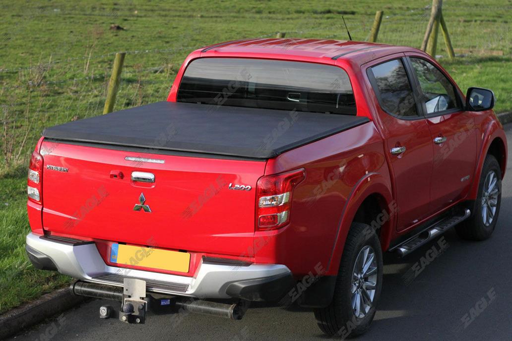 Fiat Fullback Eagle1 Soft Roll Up Tonneau Cover - Eagle 4x4