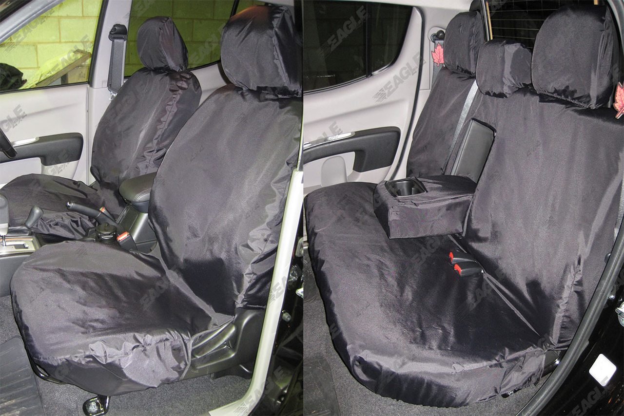 Fiat Fullback Seat Covers - Eagle1 Tailored Fit - Front Pair Only - Eagle 4x4