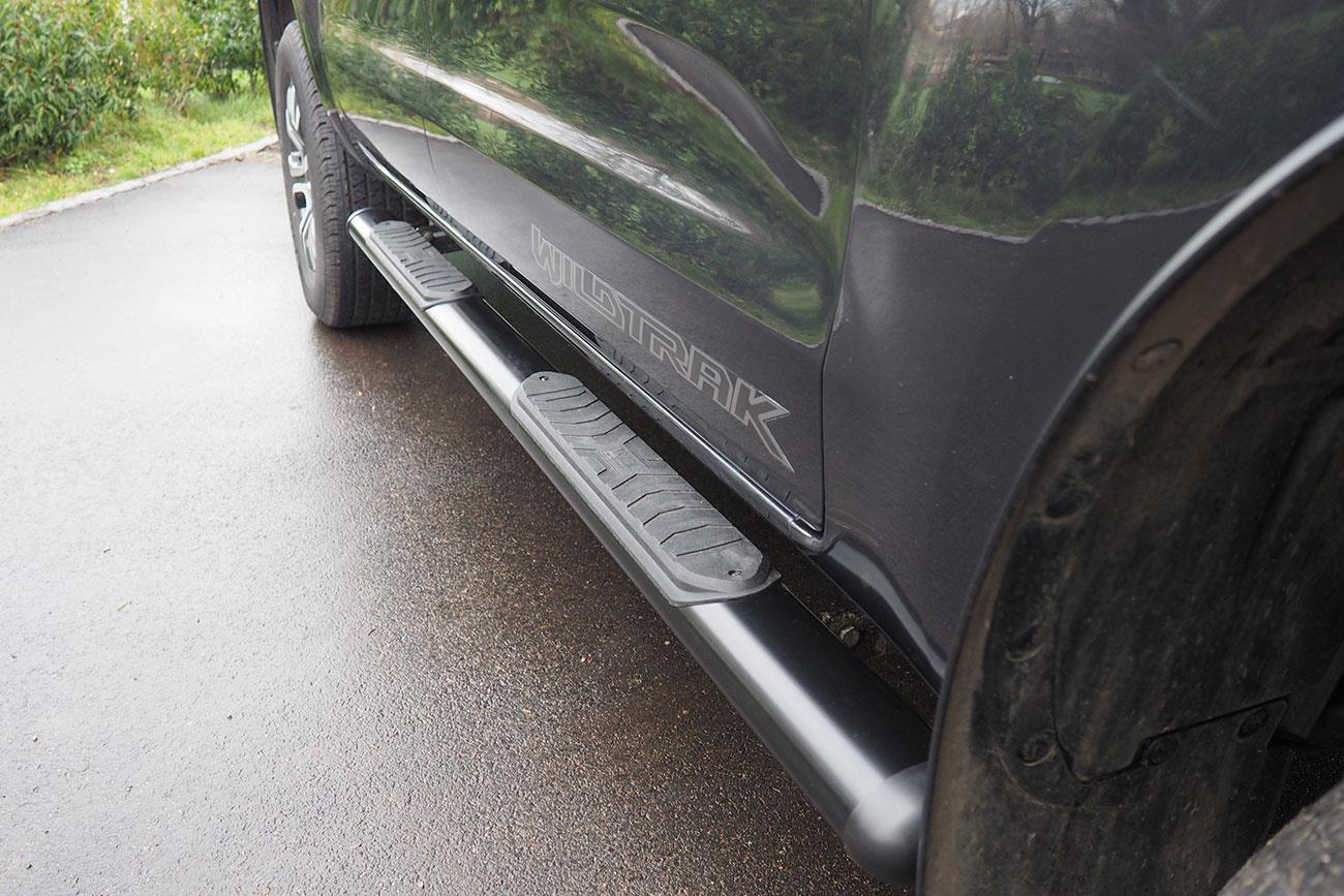 Fiat FullBack SpeedWay Oval Side Steps Black - Eagle 4x4