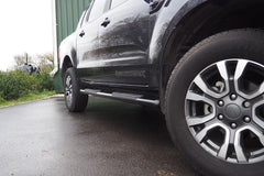 Fiat FullBack SpeedWay Oval Side Steps Black - Eagle 4x4