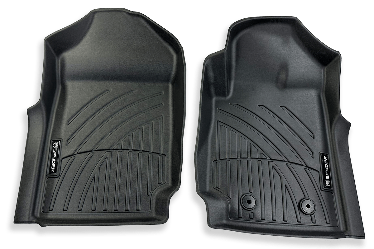 Ford Ranger 2012 - 2022 Spyder Floor Mats - Full Set - Eagle 4x4