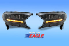 Ford Ranger (2016 - 2022) Bugatti Style Headlights - Eagle 4x4