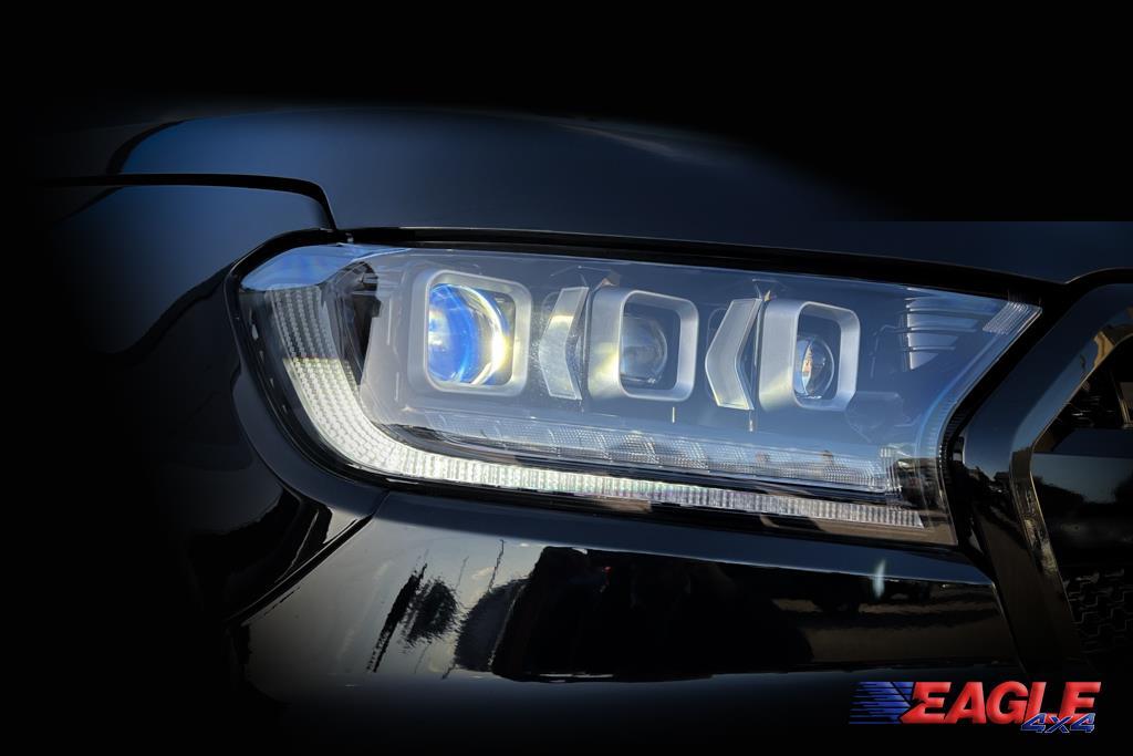 Ford Ranger (2016 - 2022) Bugatti Style Headlights - Eagle 4x4