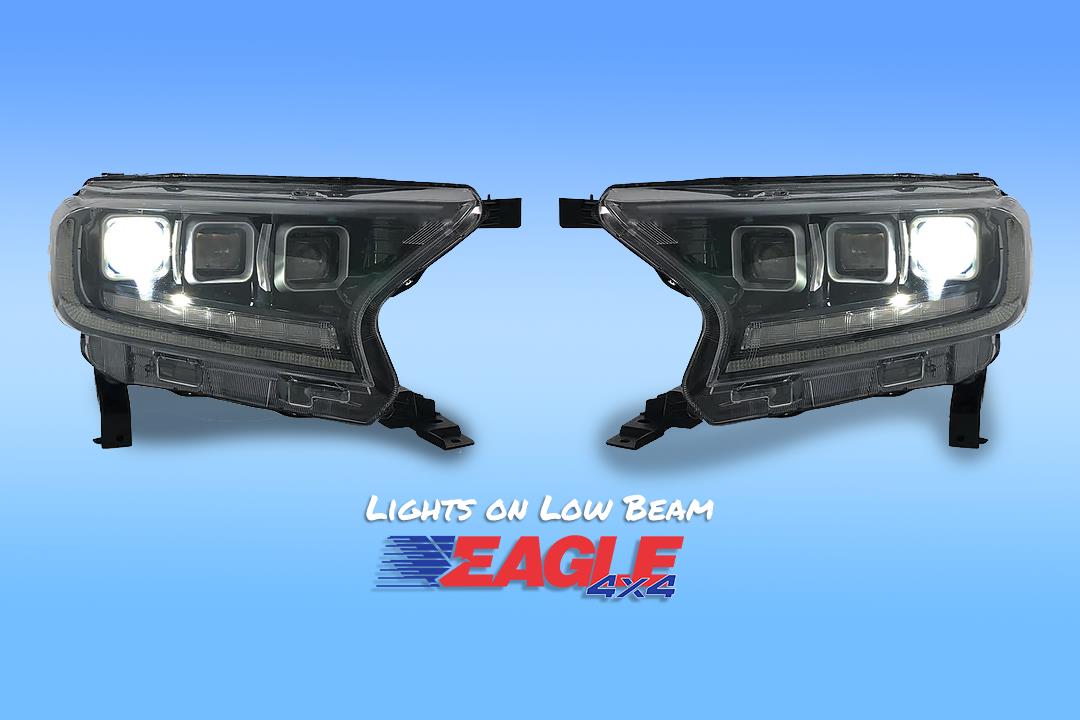 Ford Ranger (2016 - 2022) Bugatti Style Headlights - Eagle 4x4