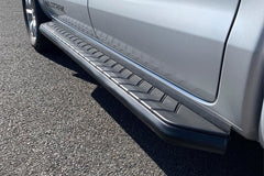 Ford Ranger 2023+ Alpine F1 Running Boards - Matt Black - Eagle 4x4