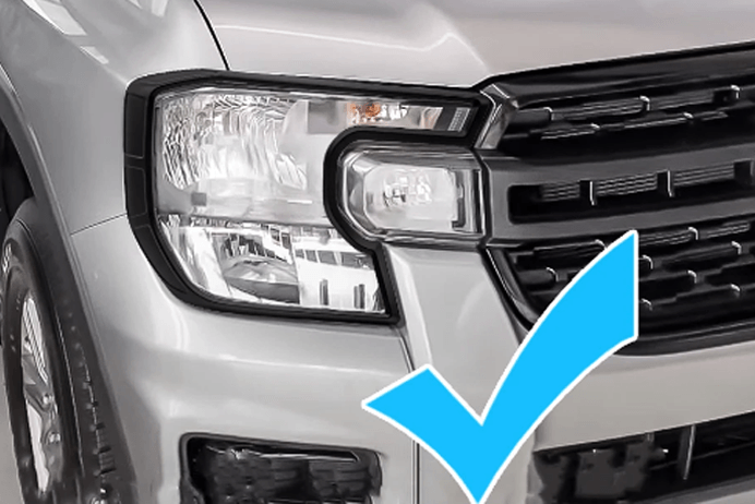 Ford Ranger 2023+ (Base Models) Head Light Cover - Eagle 4x4