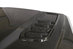 Ford Ranger 2023+ Carbon Fibre Replacement Bonnet With Integrated Scoop - Eagle 4x4