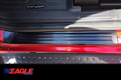 Ford Ranger 2023+ Door Sill Guards (Black Snowflake) - Eagle 4x4