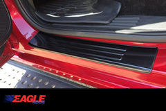 Ford Ranger 2023+ Door Sill Guards (Black Snowflake) - Eagle 4x4