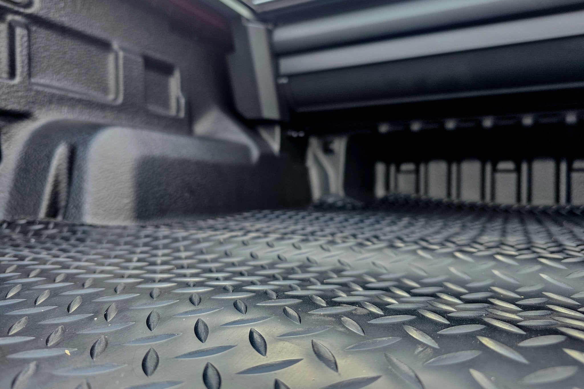 Ford Ranger 2023+ (Excl. Raptor) 3mm Chequered Rubber Loadbed Mat - Eagle 4x4