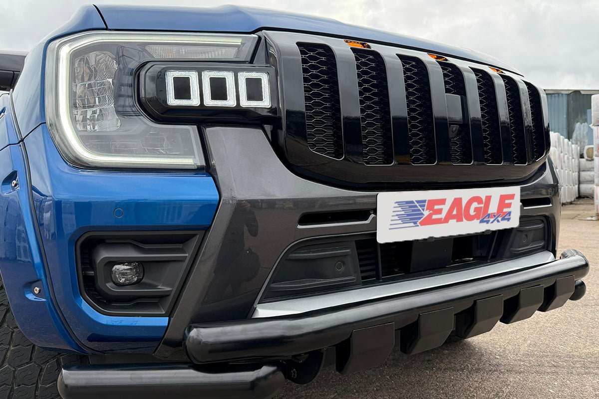 Ford Ranger 2023+ Outlaw Grille With LED Lights - Eagle 4x4