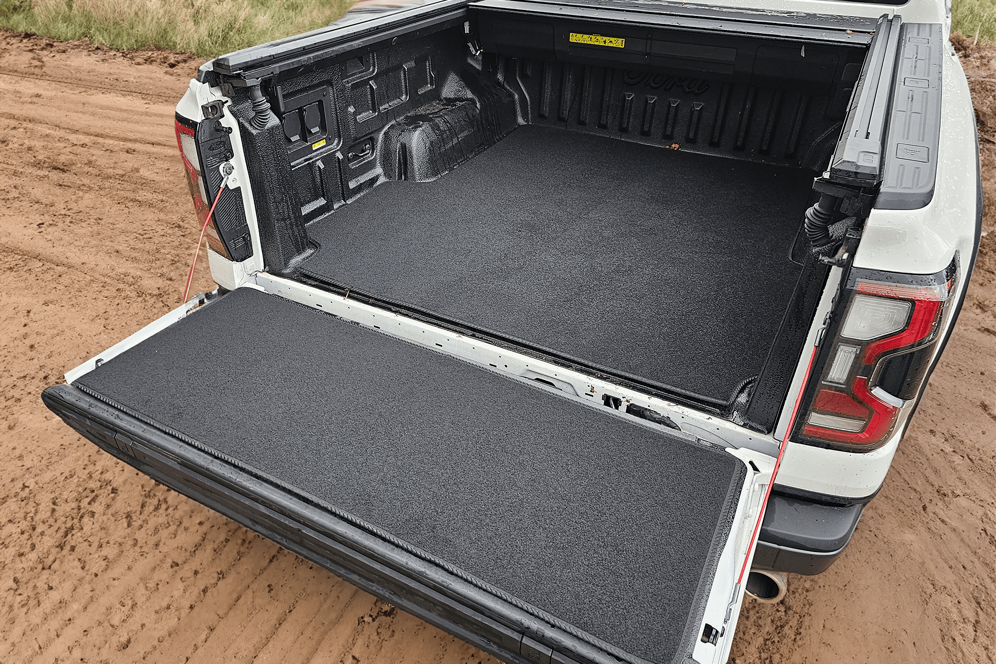 Ford Ranger 2023+ (PHEV Only) Carpet Load Bed Liner Boot Mat - Eagle 4x4