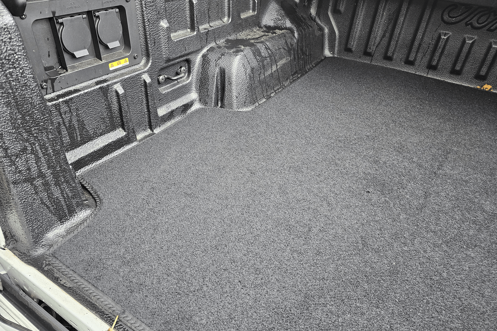 Ford Ranger 2023+ (PHEV Only) Carpet Load Bed Liner Boot Mat - Eagle 4x4
