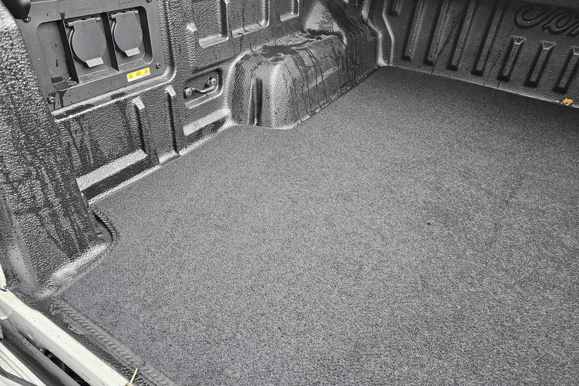 Ford Ranger 2023+ (PHEV Only) Carpet Load Bed Liner Boot Mat - Eagle 4x4