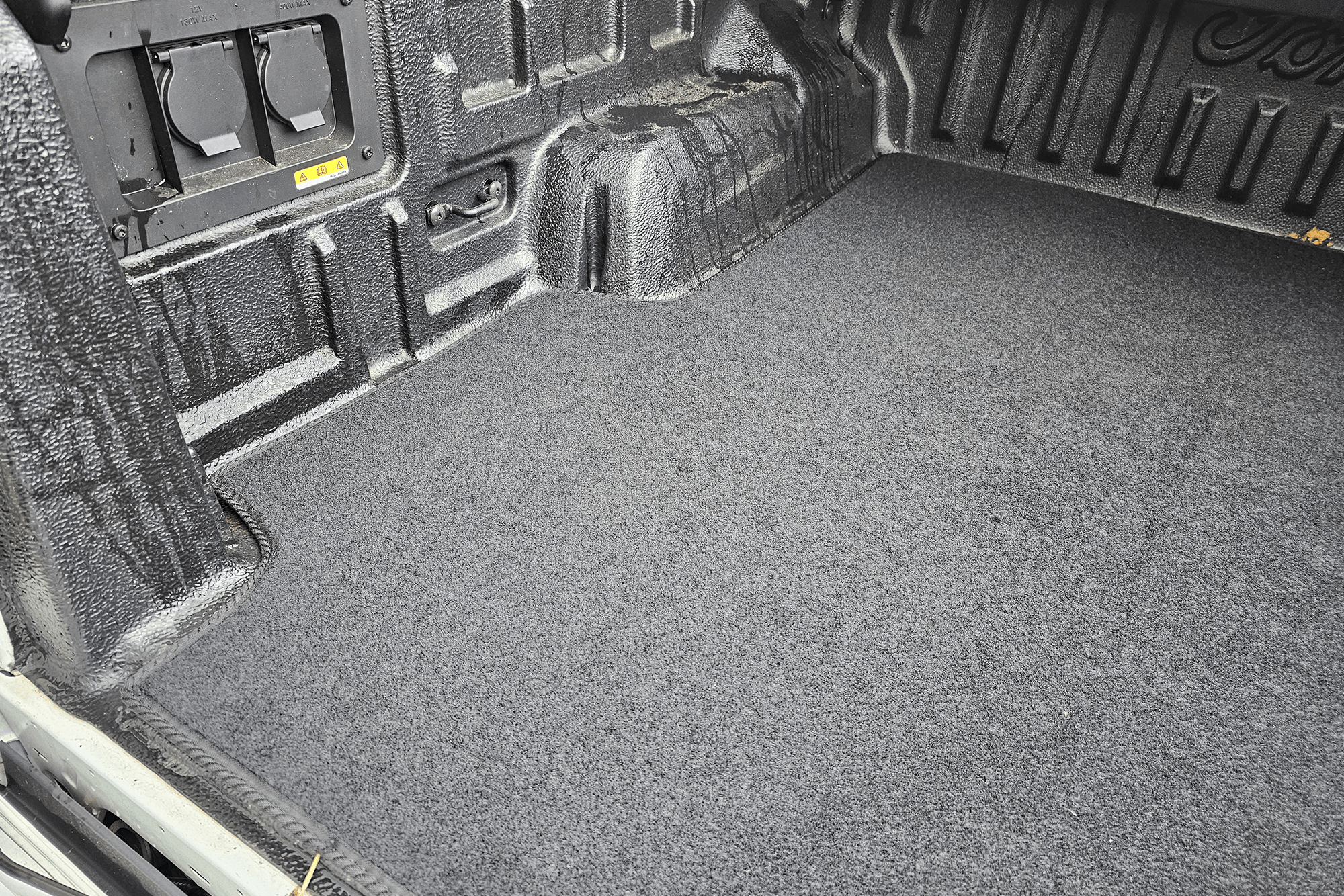 Ford Ranger 2023+ (Raptor Only) Carpet Load Bed Liner Boot Mat - Eagle 4x4