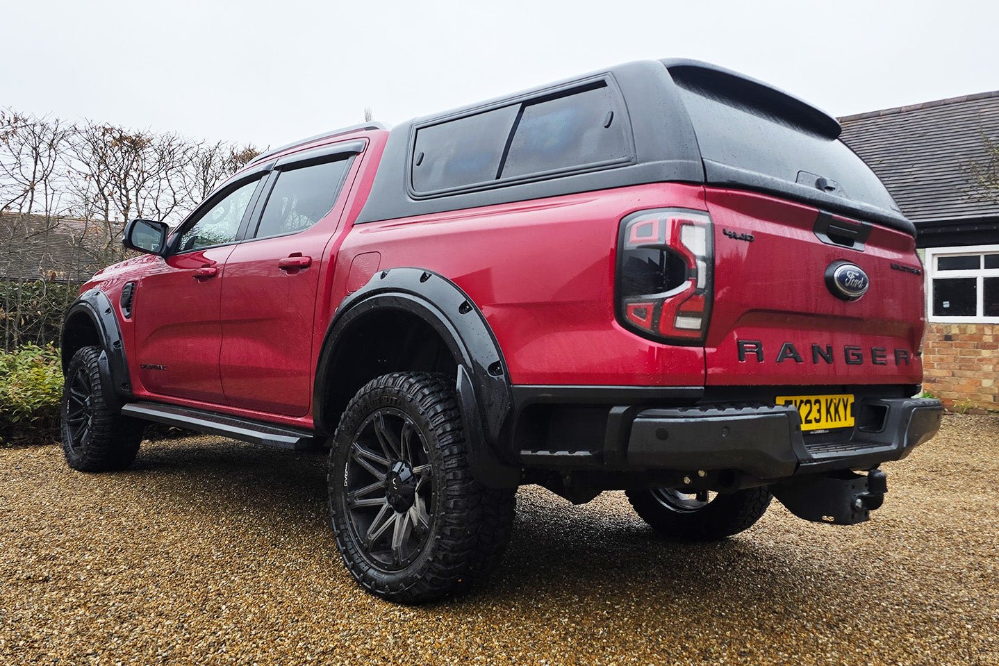 Ford Ranger 2023+ Spyder Hardtop with Sliding Windows - Eagle 4x4