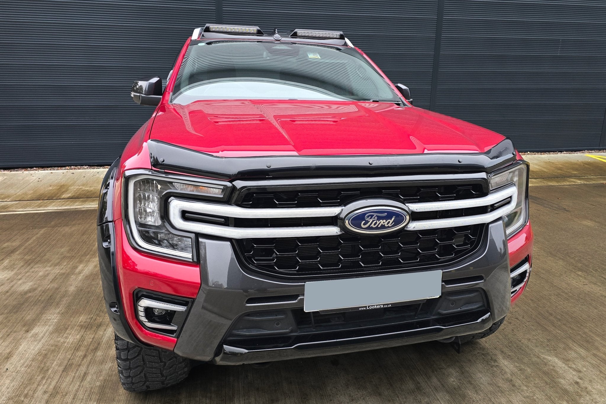 Ford Ranger 2023+ Spyder Hyperlite Grille with Full Width LED Lights - Eagle 4x4