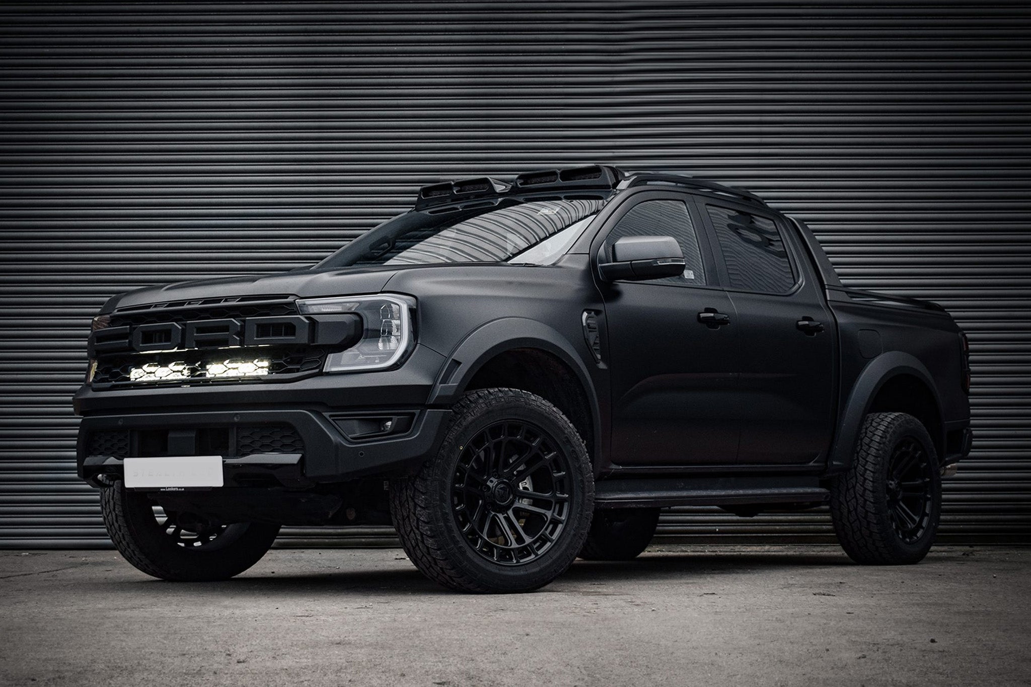 Ford Ranger 2023+ Spyder Stealth Twin 13 - inch LED Integration Grille Kit - Eagle 4x4