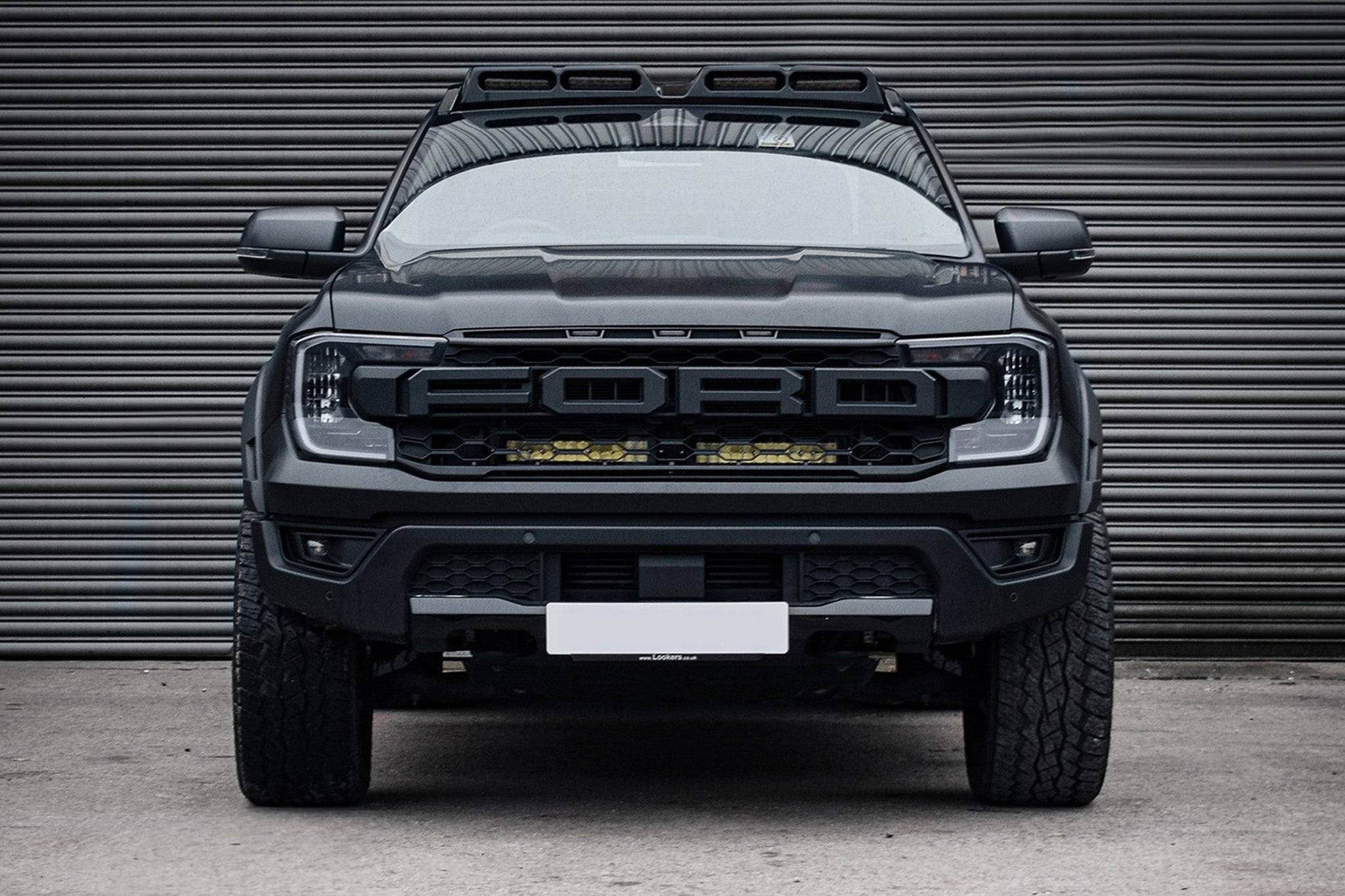 Ford Ranger 2023+ Spyder Stealth Twin 13 - inch LED Integration Grille Kit - Eagle 4x4