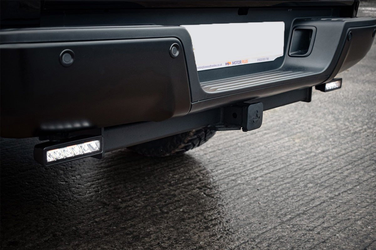 Ford Ranger 2023+ Spyder Stealth Twin 6 - inch Flashing LED Rear Bumper Kit - Eagle 4x4