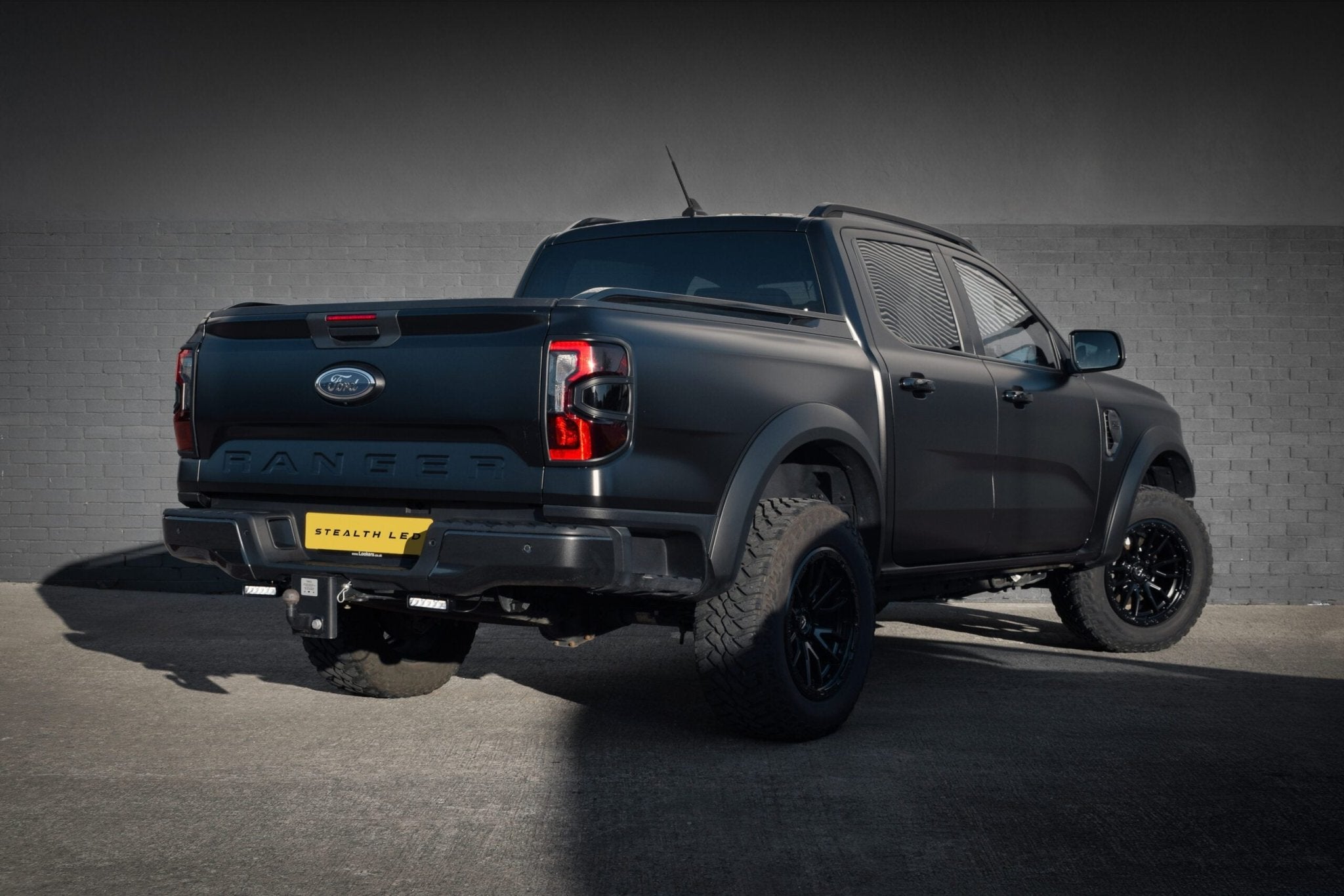 Ford Ranger 2023+ Spyder Stealth Twin 6 - inch LED Rear Bumper Kit - Eagle 4x4