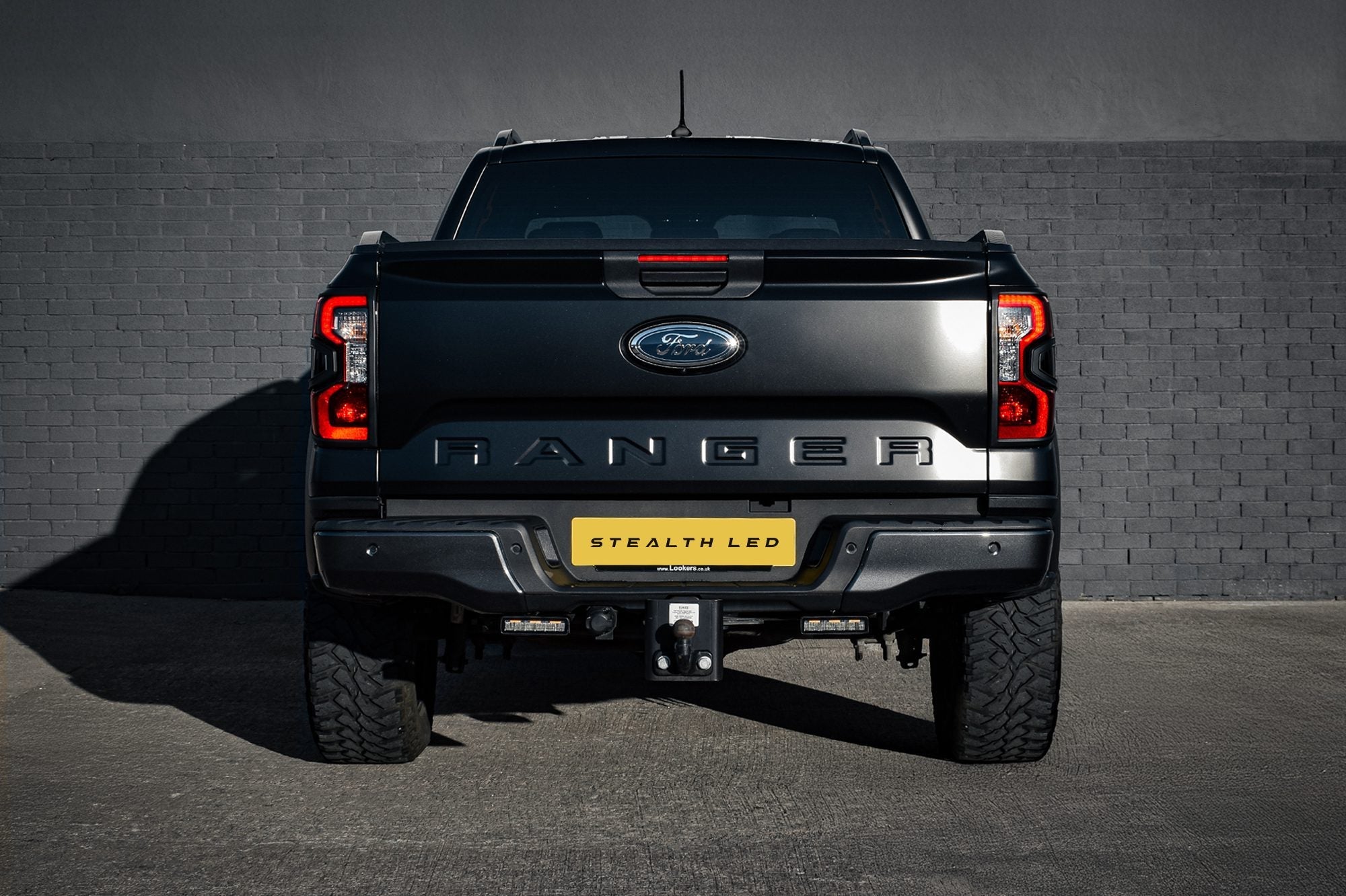 Ford Ranger 2023+ Spyder Stealth Twin 6 - inch LED Rear Bumper Kit - Eagle 4x4