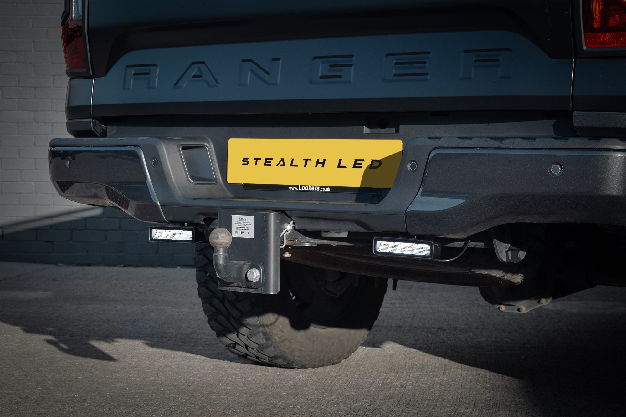 Ford Ranger 2023+ Spyder Stealth Twin 6 - inch LED Rear Bumper Kit - Eagle 4x4