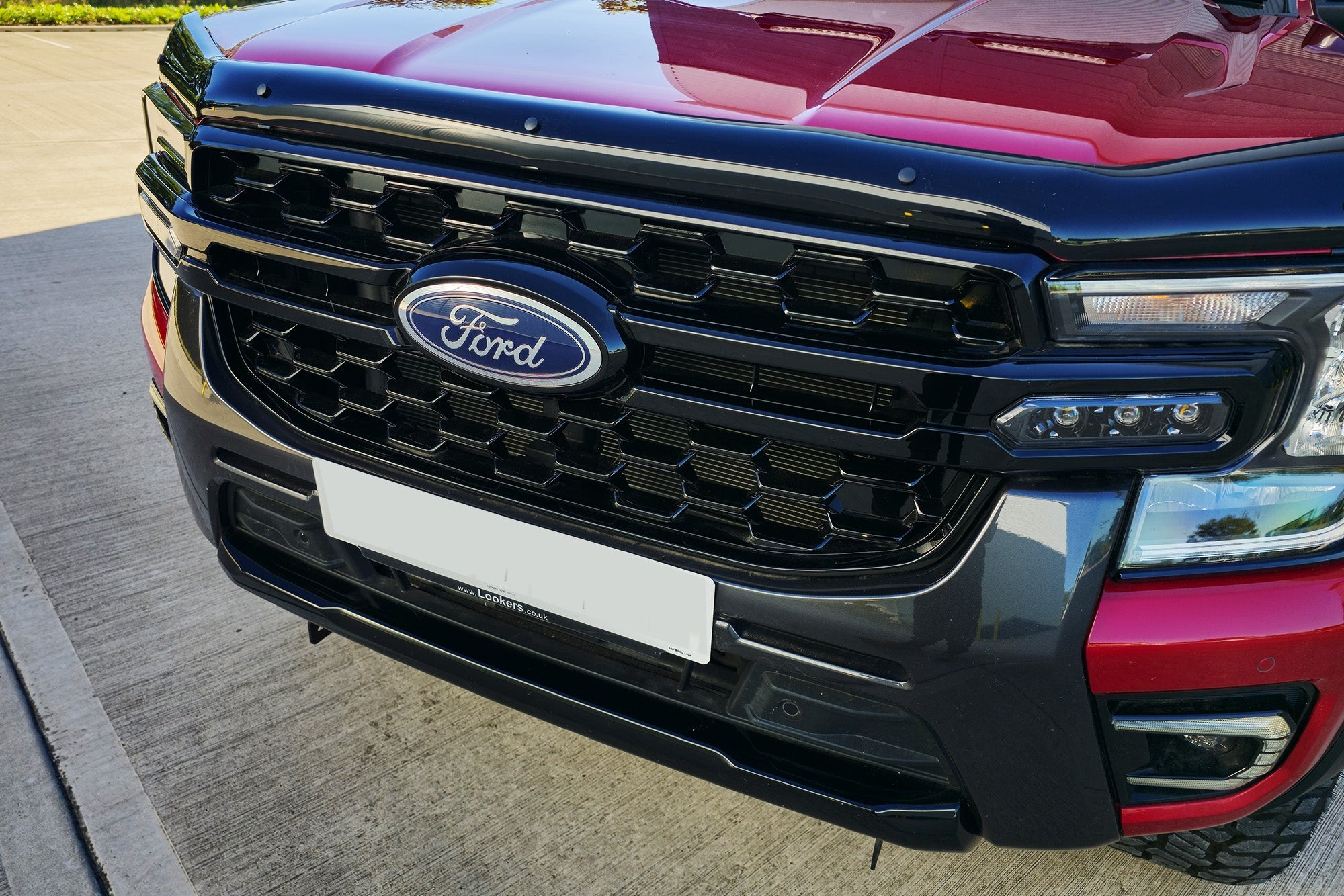 Ford Ranger 2023+ SpyderX Grille with LED Lights - Eagle 4x4