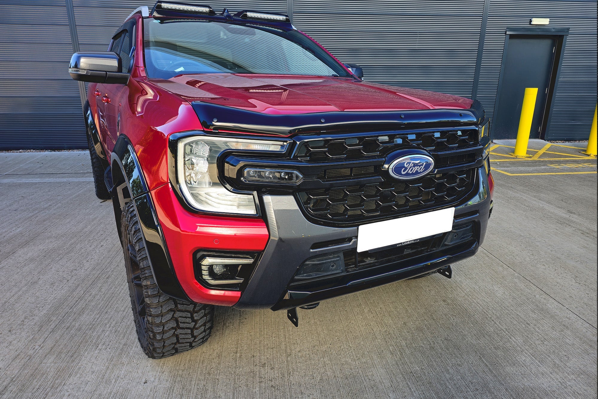 Ford Ranger 2023+ SpyderX Grille with LED Lights - Eagle 4x4
