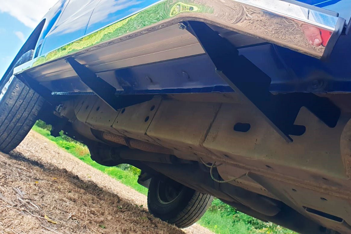 Ford Ranger Alpine F1 Side Steps/Running Boards - Stainless Steel - Eagle 4x4
