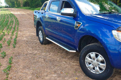 Ford Ranger Alpine F1 Side Steps/Running Boards - Stainless Steel - Eagle 4x4