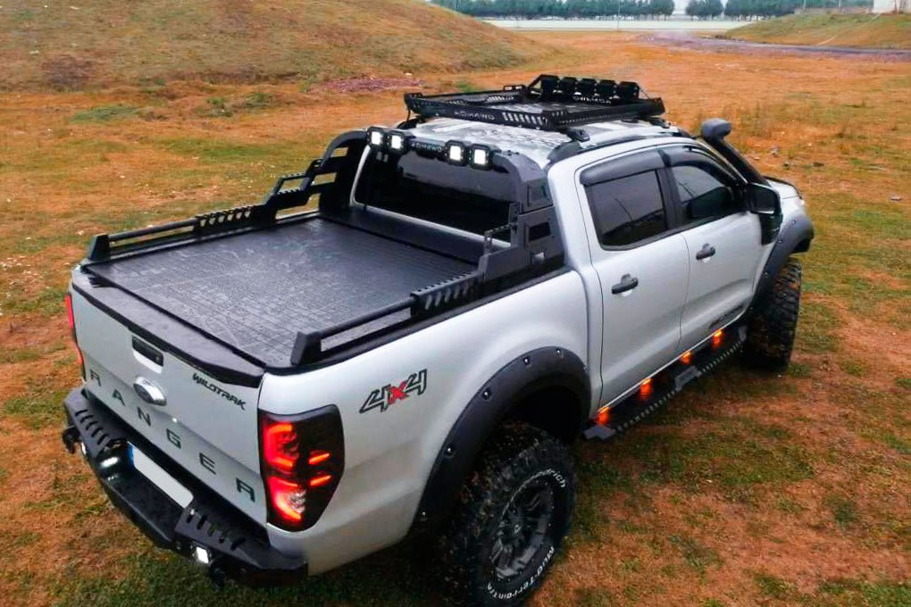 Ford Ranger Combat Roll Bar with LED Light Pods - Eagle 4x4