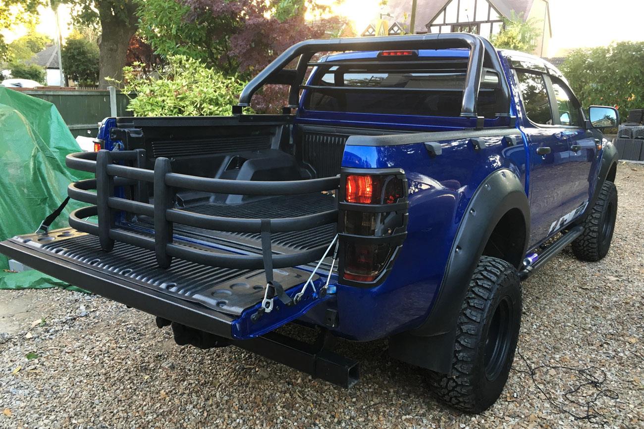 Ford Ranger Load Bed Extender - Black - Eagle 4x4